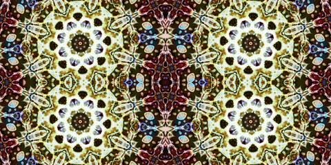 Seamless abstract pattern. The texture of the pattern is symmetrical. Endless pattern