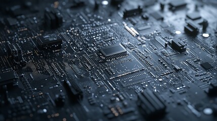 An Abstract Technology Background is a Work of Art That