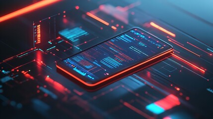 Application of Smartphone with Business Graph and Analysis