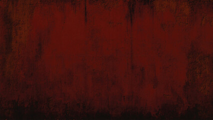 Rustic grunge textured dark red color old concrete wall surface for background. Grunge dusty texture background concrete cement wall background for template, scratch grunge urban background.