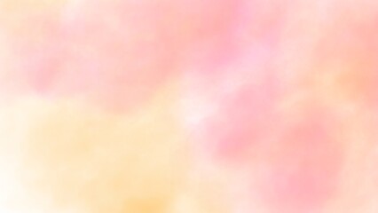 Abstract watercolor background in pink color with paper grain texture.
