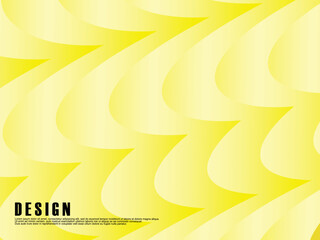 Abstract yellow color background. Dynamic shape composition. Yellow waves gradient cloud pattern. Yellow gradient background vector illustration.
