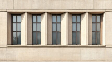 Fototapeta premium Modern Architectural Window Design