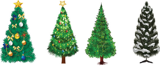 This Vector Christmas Tree illustration provides a beautifully realistic and high-quality depiction of a holiday tree, perfect for seasonal designs and decorations. Easy editable to EPS10 file.