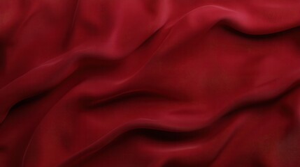 Obraz premium Deep red background, solid color fill, completely smooth and featureless