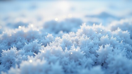 Obraz premium frost on the branches