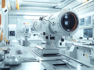 Advanced Scientific Research Laboratory with Cutting Edge Equipment and Technology