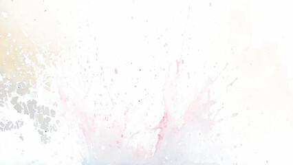 soft Watercolor Splash pink background.