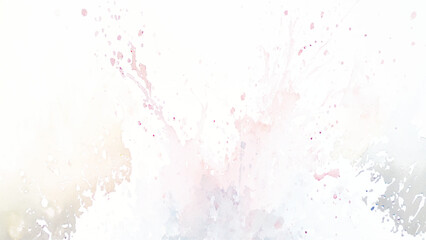 soft Watercolor Splash pink background.