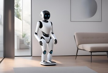 3d render of a person in a room