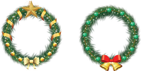 The Christmas Wreath is crafted with a natural, realistic look, making it suitable for both modern and traditional holiday themes, ensuring seamless integration into any project.