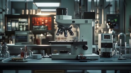 Professional Kitchen Counter with Electric Stand Mixer and Culinary Appliances for Food