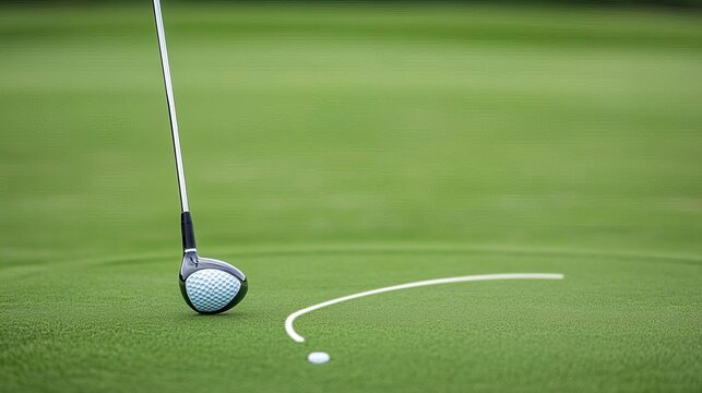 Capture of intense follow-through with club tracing path, swing follow-through detail, art and precision