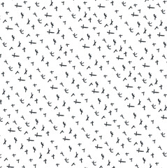 Adobe Illustrator Artwork with many small line pieces or cut threads