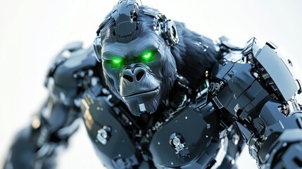 Fototapeta premium Cybernetic Gorilla