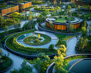 Green Architecture eco building Sustainable Architecture with Green Design Elements