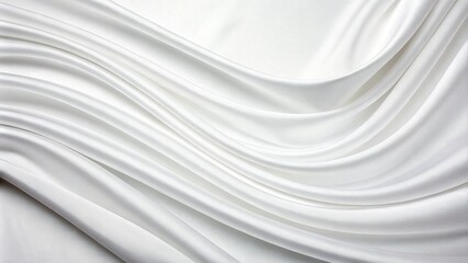 Obraz premium Abstract white background with smooth lines 