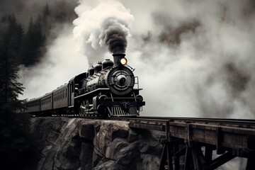 Retro Rails: The Timeless Voyage of the Steam Engine"