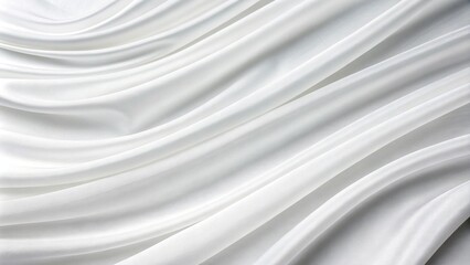 Obraz premium Abstract white background with smooth lines 