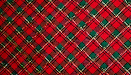 Fabric designed in classic Scottish style, background