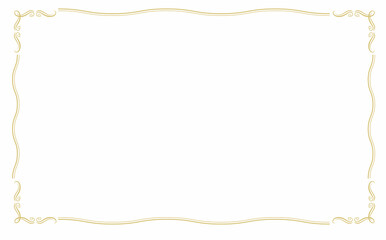 フレーム金枠装飾素材