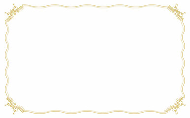 フレーム金枠装飾素材