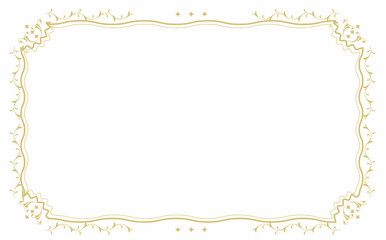 豪華絢爛なフレーム装飾素材