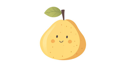 cartoon pear illustration
