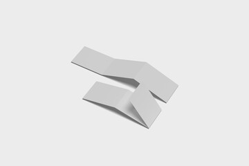 Dl Trifold Flyer Mock-Up