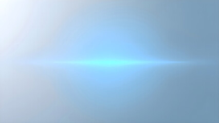 Soft gradient light blue background with a subtle glowing light effect in the center.