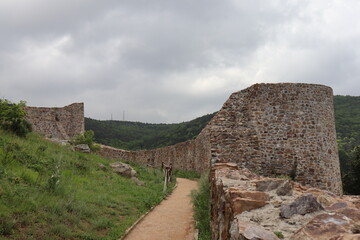 Aydos Castle view, also known as Goat (Ke&ccedil;i) Castle, is an eastern Roman period castle located on the 325-meter extension of Aydos Hill in the Sultanbeyli district of Istanbul, Turkey.