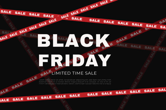 cool black friday template background