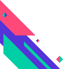 Parallelogram Geometric Corner