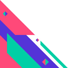 Parallelogram Geometric Corner