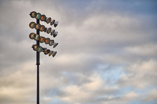 Light Tower of a football stadium