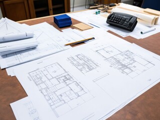 The blueprint's layout and schematic were meticulously crafted for precision and clarity in architectural design.