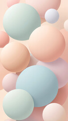 Soft Pastel Color Blobs