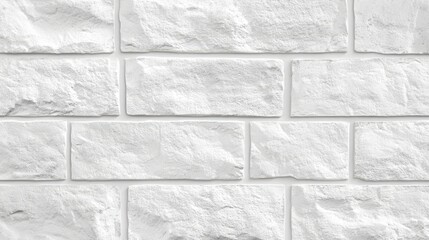 Obraz premium White brick texture offers a versatile backdrop, creating an ideal setting for various designs. This white brick texture provides a fresh and clean aesthetic, perfect for any project.
