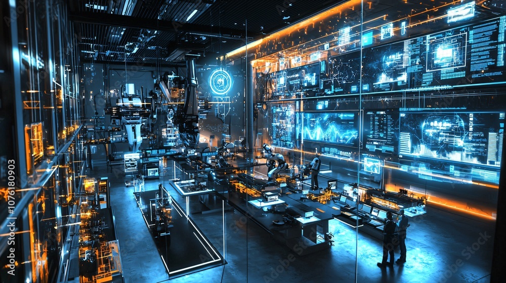Aufkleber explore the future of manufacturing how a state-of-the-art smart factory revolutionizes automation a