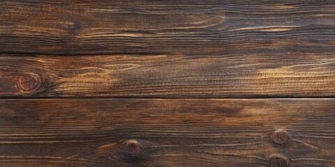 Fototapeta premium Aged, dark brown wooden texture with a grunge and rustic look serves as a worn veneer background, ideal for books, newspapers, and magazines.