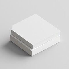 Fototapeta premium High-quality photorealistic mockup image of a two 2x3.5 inches business card portrait in a plain background.generative ai