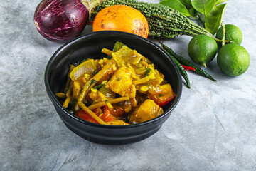 Asian cuisine - Ginger Garlic Chicken