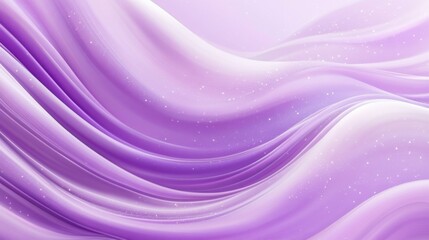 A stunning abstract design featuring soft, flowing purple waves with a dreamy, ethereal quality.