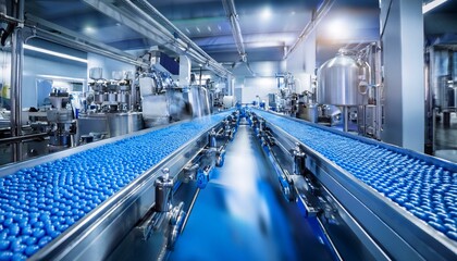 Fototapeta premium medicine production company 