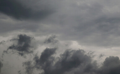 Fototapeta premium Beautiful cloudy sky landscape, rainy morning sky. nature abstract background 