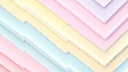 Layered pastel paper sheets showcasing soft colors and subtle textures create a tranquil background.