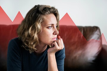 Person suffering from depression