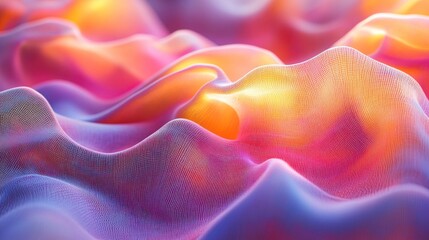Fototapeta premium Abstract Wavy Fabric Texture