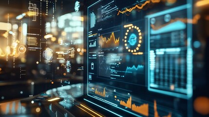 Explore the impact of cost of capital and debt on inflation trends in an ultrarealistic digital environment