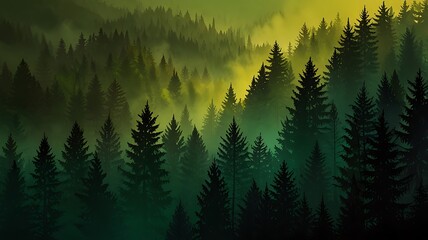 Rich forest green background with a dark, velvety texture, perfect for a natural yet dramatic look